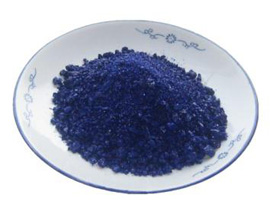 Blue edge frit