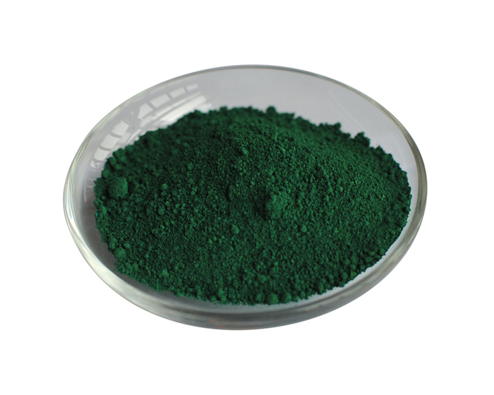 Chrome green pigment