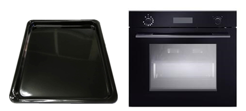 Direct-on Black Enamel For Oven