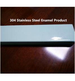 How to make stainless steel enamel?